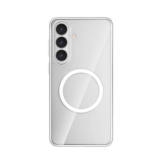 Samsung S26 Plus Magsafeli Şeffaf Koruyucu Telefon Kılıfı