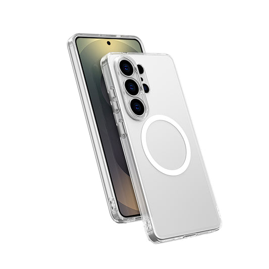Samsung S26 Ultra Magsafeli Şeffaf Koruyucu Telefon Kılıfı