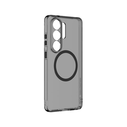 Samsung S26 Ultra Magsafeli Şeffaf Siyah Koruyucu Telefon Kılıfı