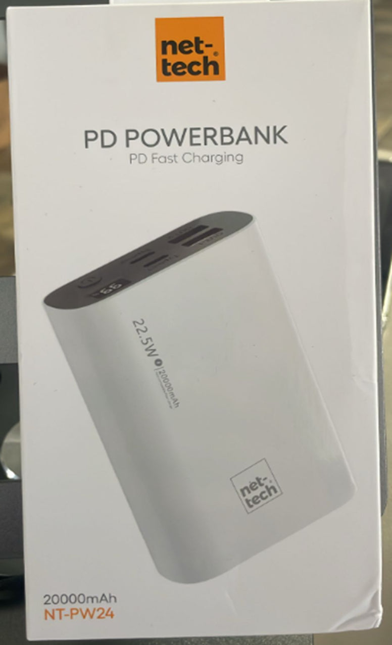 20.000mah çift usb+çift typc çıkışlı powerbank