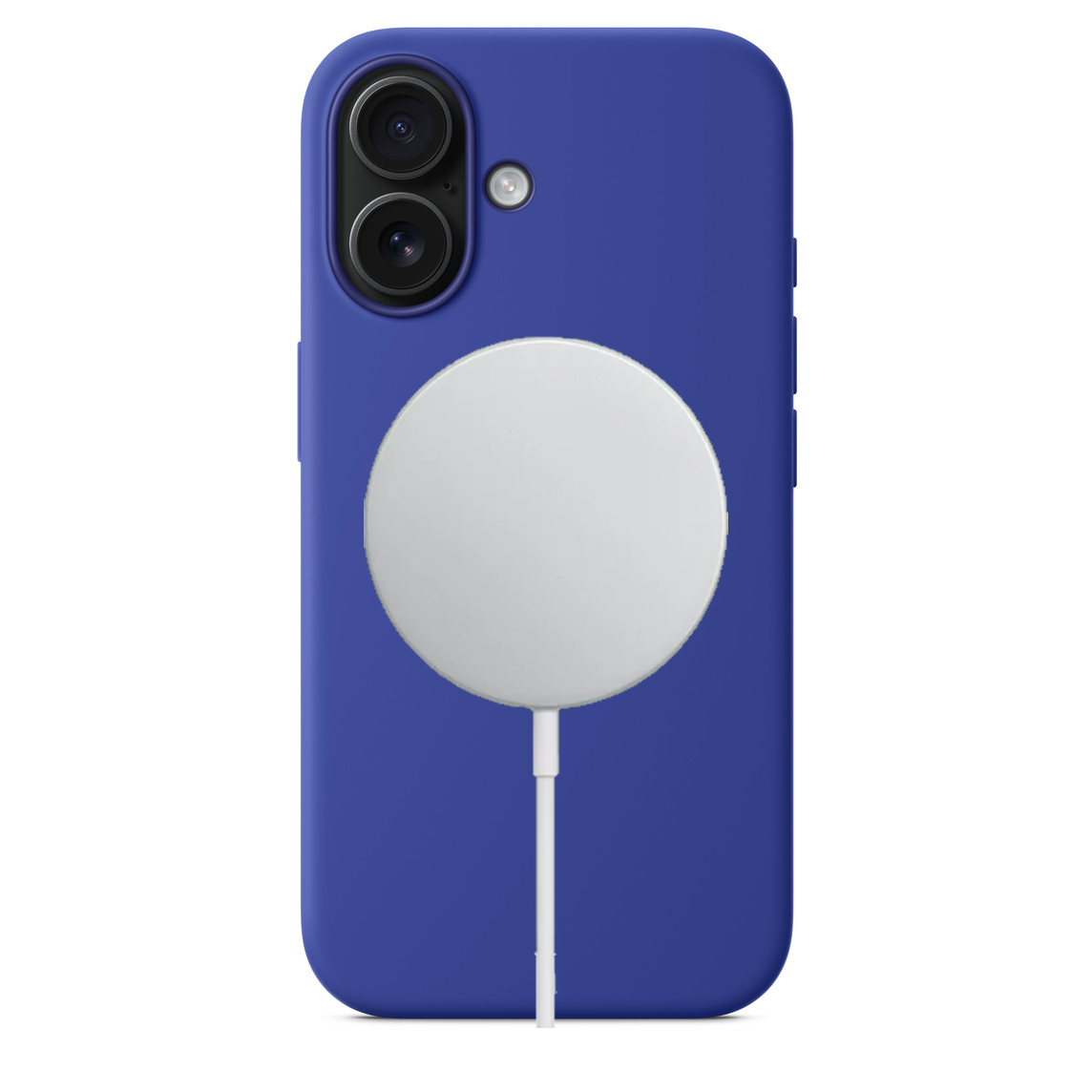 Apple iPhone 16 Plus Silikon Magsafe Case Dark Blue