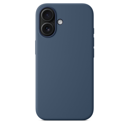 Apple iPhone 16 Plus Silikon Magsafe Case Kot Mavisi
