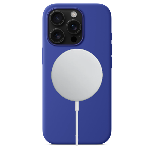 Apple iPhone 16 Pro Max Silikon Magsafe Case Dark Blue