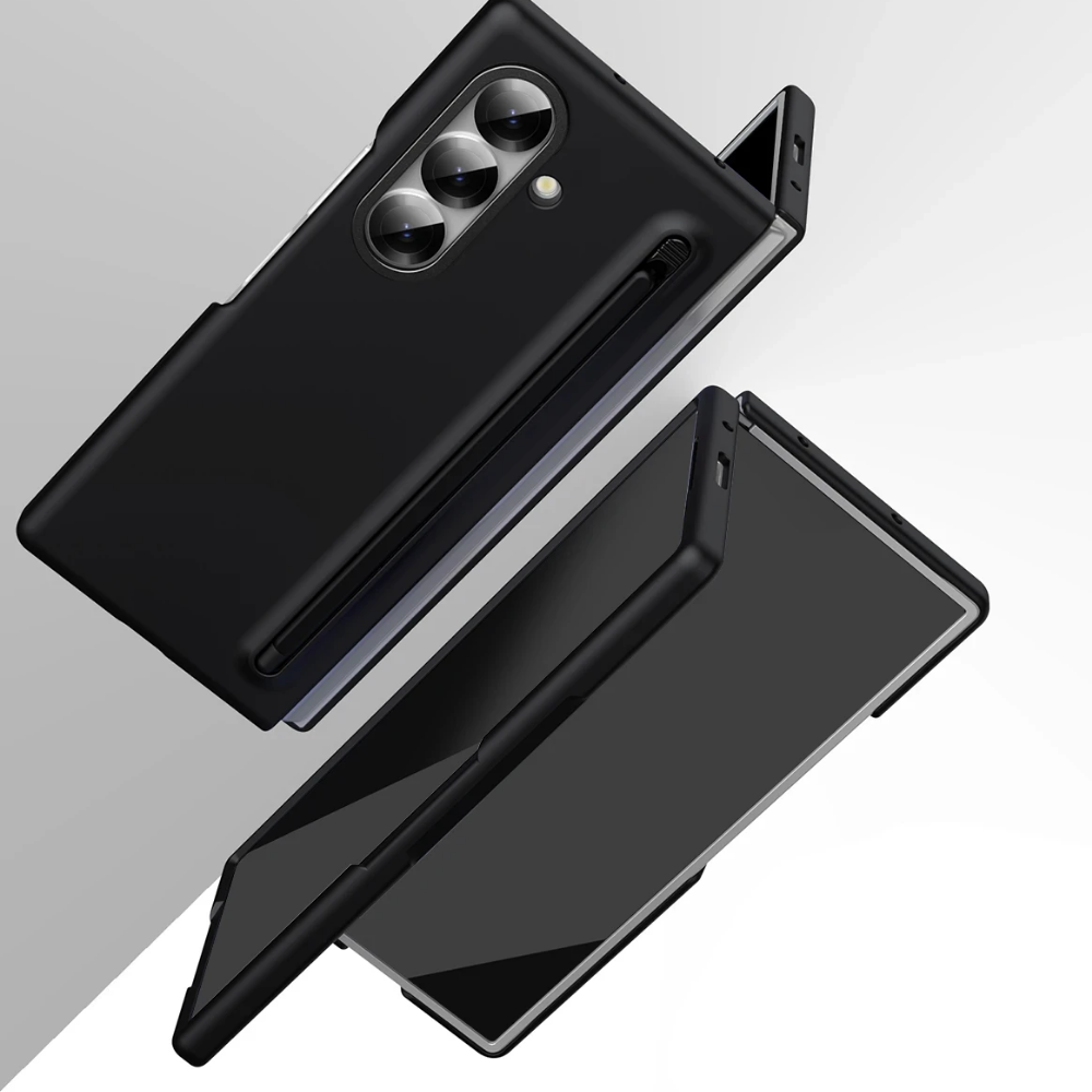 Samsung Z Fold 6 Kalemli Telefon Kılıfı Siyah