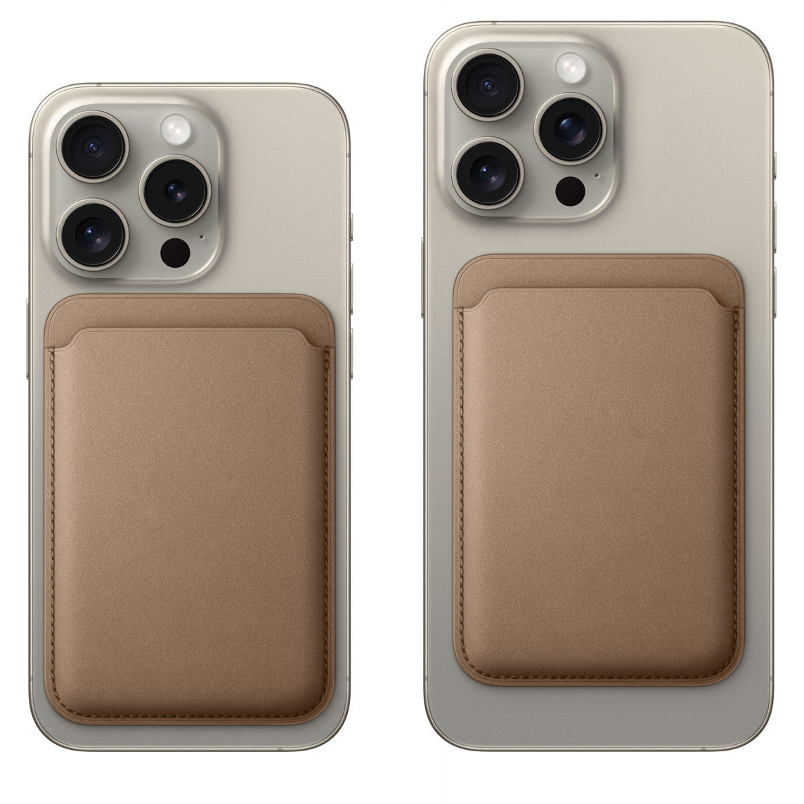 Apple iPhone Mikro Dokuma Cardsafe Kartlık Sütlü Kahve