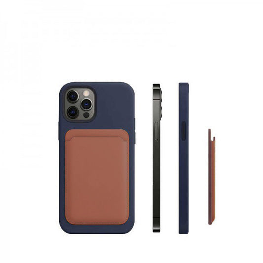 Apple iPhone Cardsafe Kartlık Kahverengi