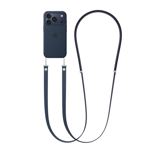 Apple Ultra Premium Çapraz Boyun Askılığı Mavi