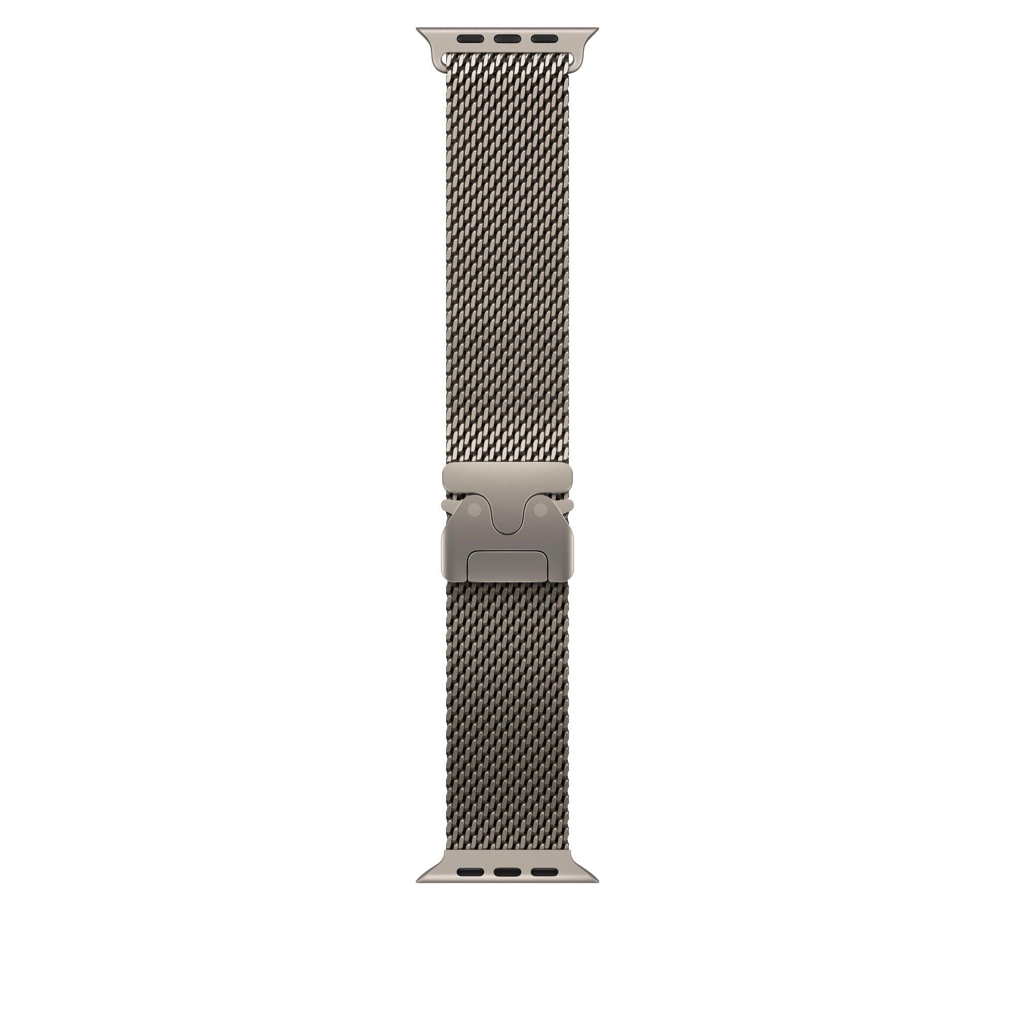 Apple Watch Milano Loop Hasır Silver Premium Kordon