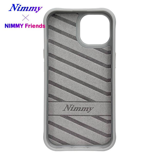 iPhone 15 Nimmy Gerçek Nakışlı ve Zincirli Bulldog Telefon Kılıfı