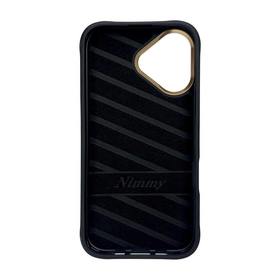 iPhone 15 Pro Nimmy Gerçek Nakışlı ve Siyah Goril Telefon Kılıfı
