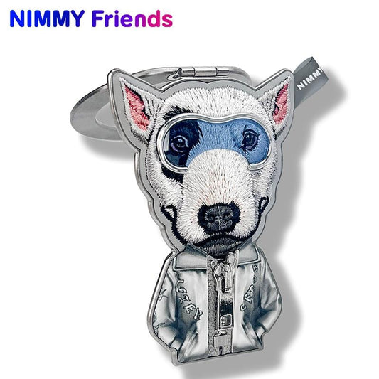 Nimmy 3D Fermuarlı Magsafe Stand Burunlu Köpek