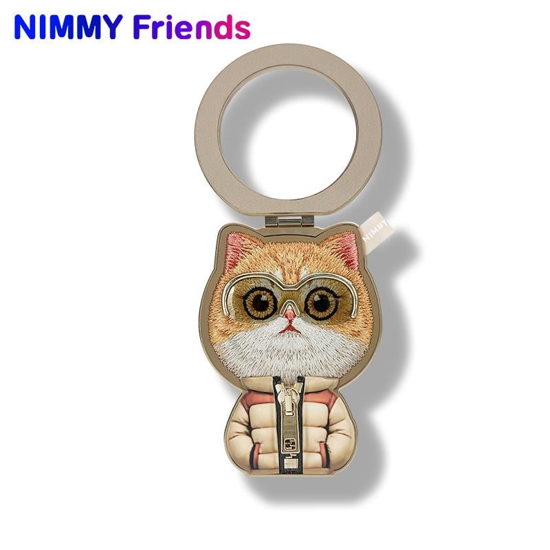 Nimmy 3D Fermuarlı Magsafe Stand Japon Kedi