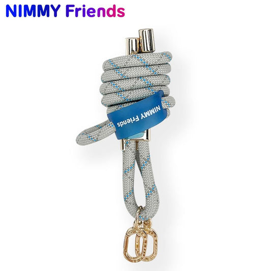 Nimmy Seramik Premium Charm Mavi Gri