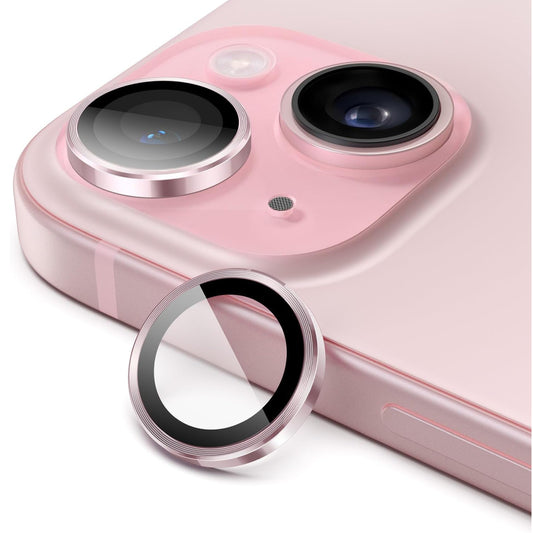 iPhone 16 Kamera Koruyucu Ring Pembe