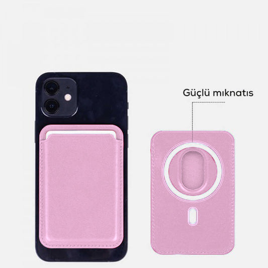 Apple iPhone Cardsafe Kartlık Pudra