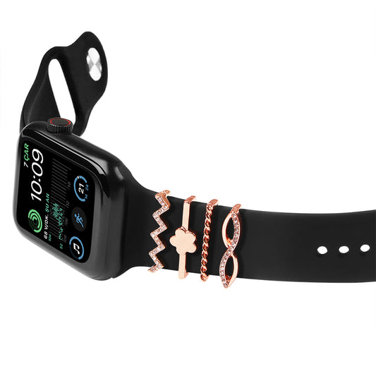 Apple Watch Charm Diamond Mouse Kordon Aksesuarı