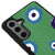 Samsung S24 Plus Evil Eye Look Telefon Kılıfı - Deri - Açık Yeşil