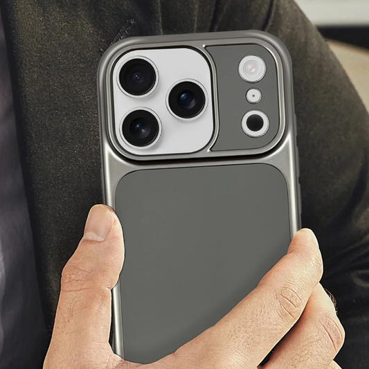 iPhone 17 Pro Polo Club Deri Magsafe Telefon Kılıf Gümüş