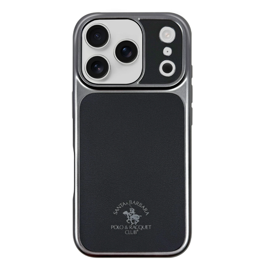 iPhone 17 Pro Polo Club Deri Magsafe Telefon Kılıf Lacivert