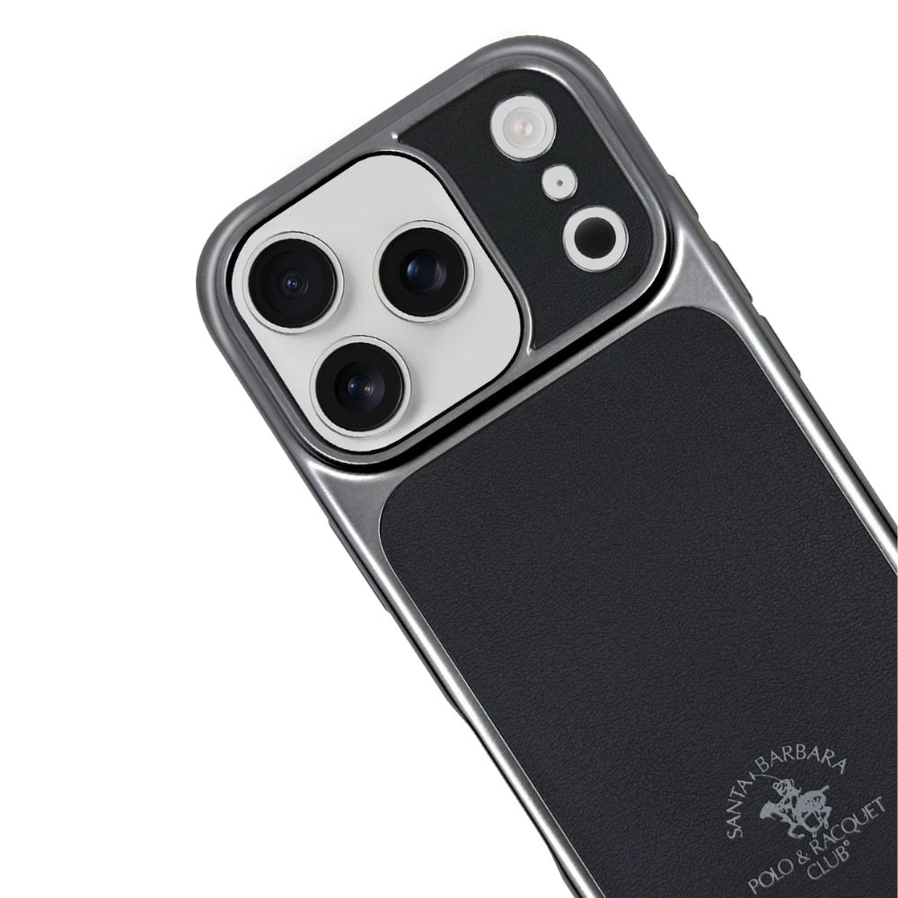 iPhone 17 Pro Max Polo Club Deri Magsafe Telefon Kılıf Lacivert
