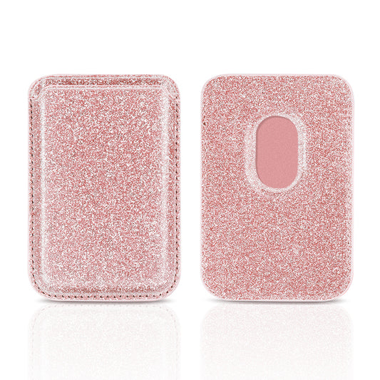 Apple iPhone Cardsafe Kartlık Simli Rose