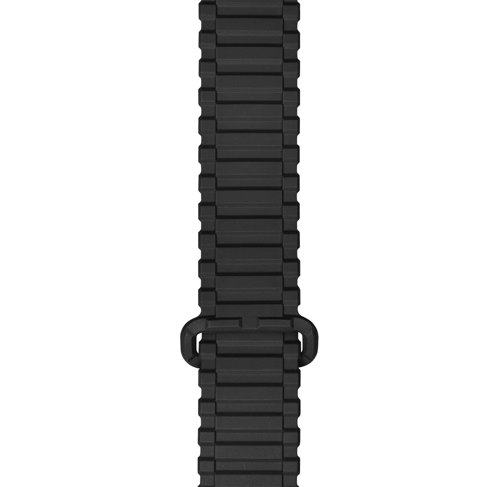 Apple Watch Sport Band Black Magnet Silikon Saat Kordonu