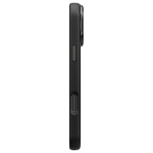 iPhone 17 Pro Max Uniq Standlı ve Tutacaklı Magsafe Vegan Deri Kılıf Siyah