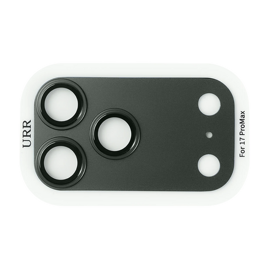 iPhone 17 Fans Series Full Alloy Lens Kamera Koruyucu Siyah