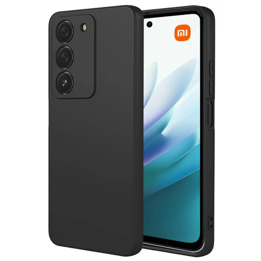 Xiaomi Mi 15 4G Siyah Renkli Silikon Telefon Kılıfı