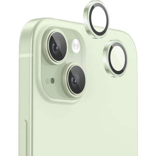 iPhone 15 Plus Kamera Koruyucu Ring Yeşil